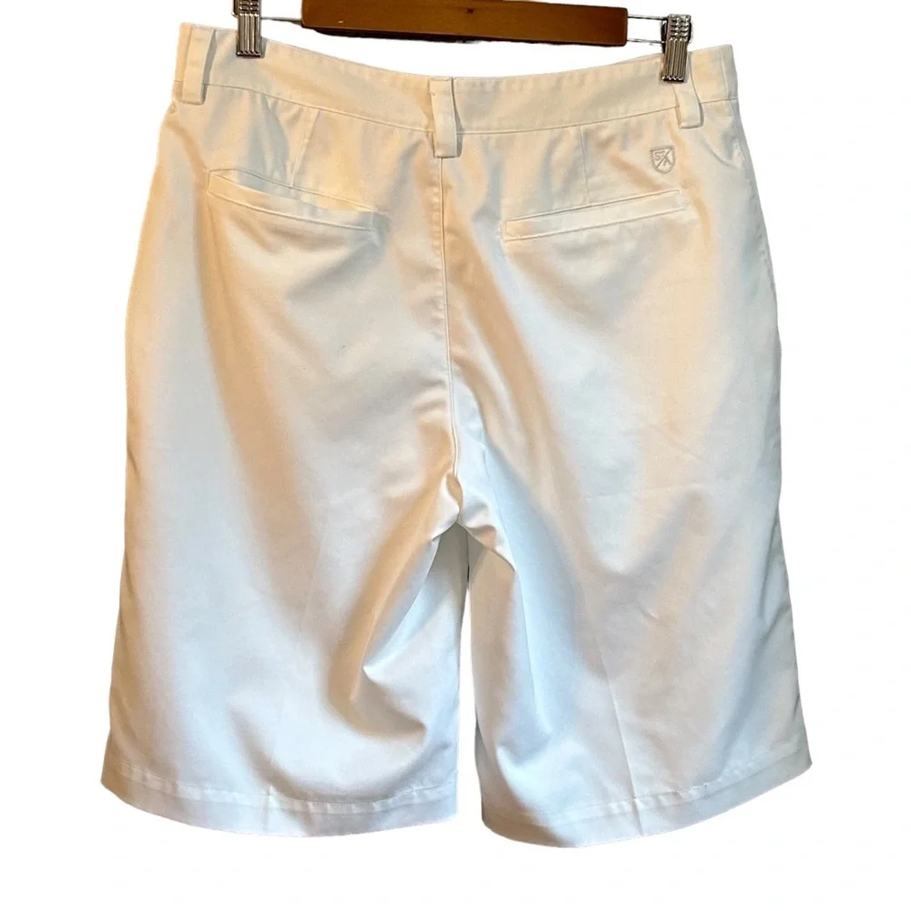 St. Andrew’s of‎ Scotland Active Golf Bermuda Shorts Men’s SZ 32 White Preppy
